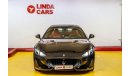 Maserati Granturismo Maserati GranTurismo 2016 GCC under Warranty with Flexible Down-Payment.