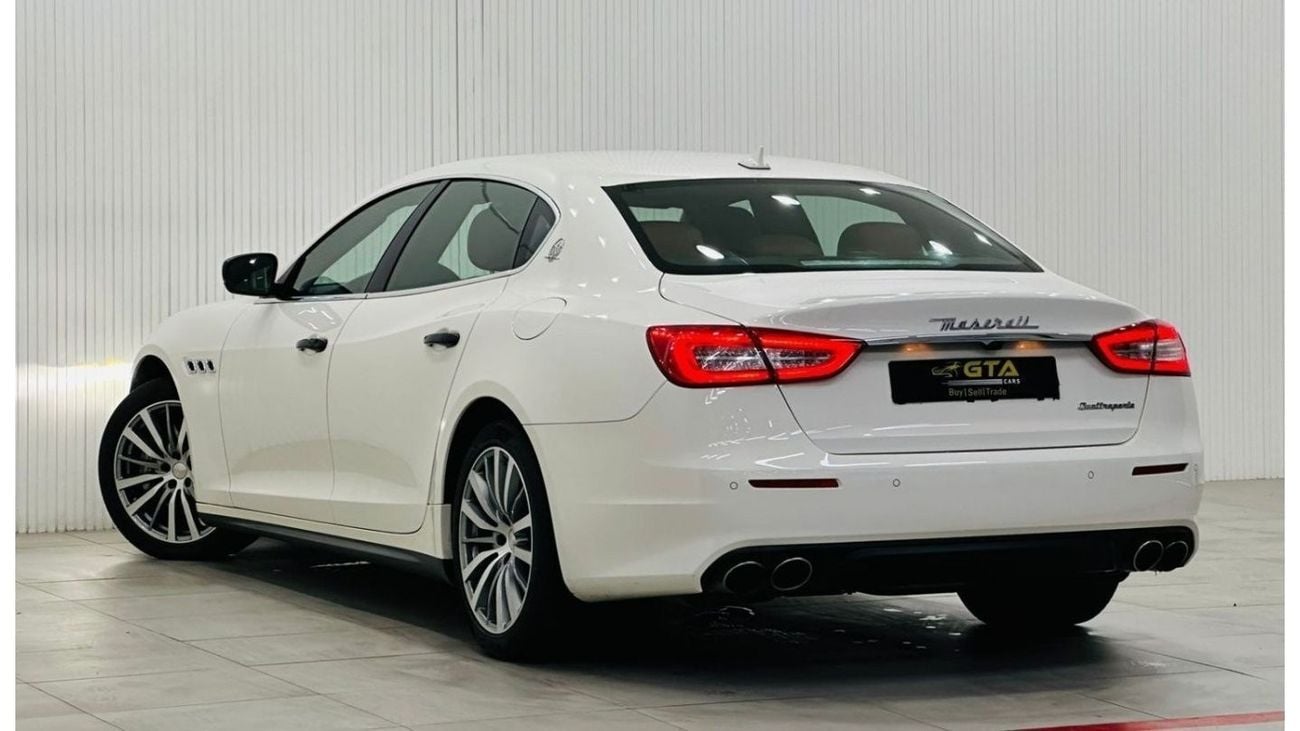 مازيراتي كواتروبورتي Std 2020 Maserati Quattroporte, Oct 2025 Maserati Warranty + Service Pack, New Tyres, Low Kms, GCC