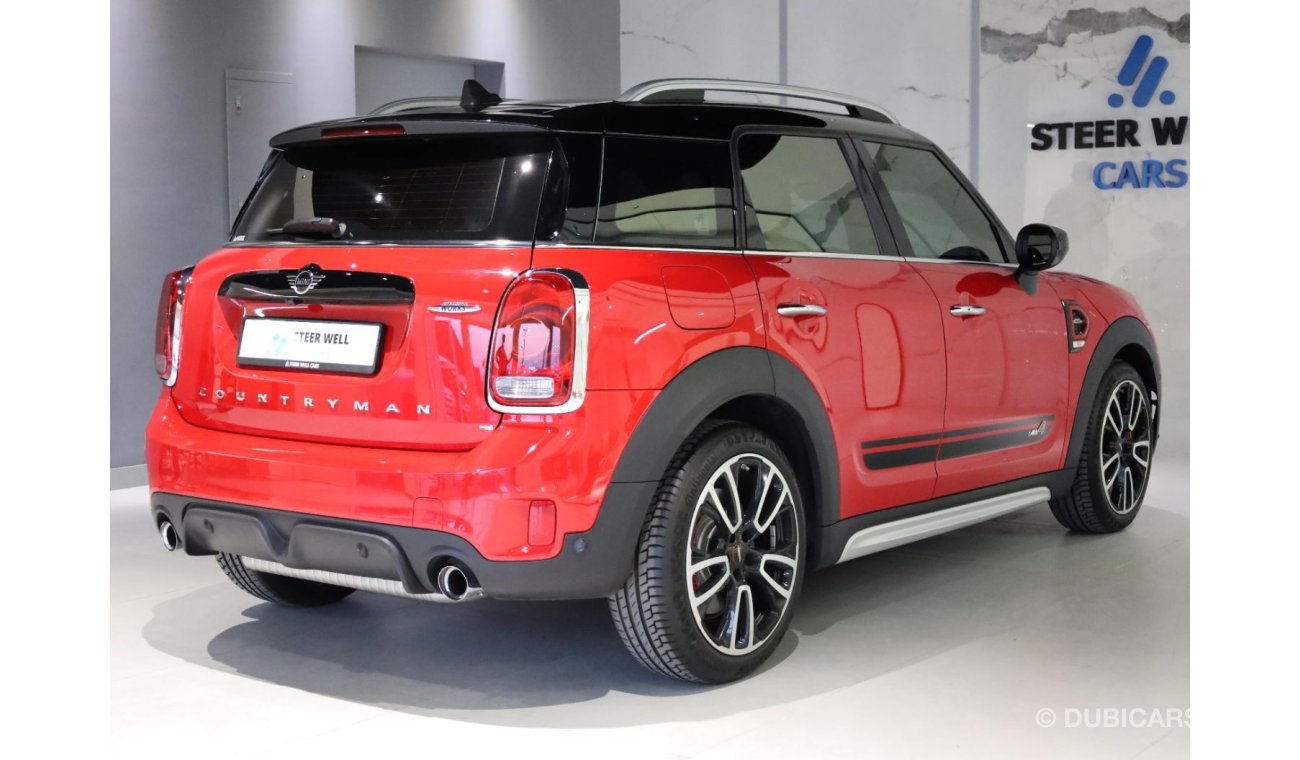 Mini John Cooper Works Countryman 2020 | MINI CountryMan JohnCooper Works | 5Seater, 1.5L, 4cyl | GCC Specs | Excellent Condition