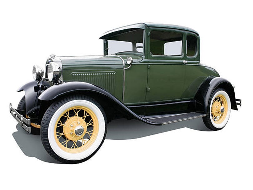 Ford Model A cover - Front Left Angled