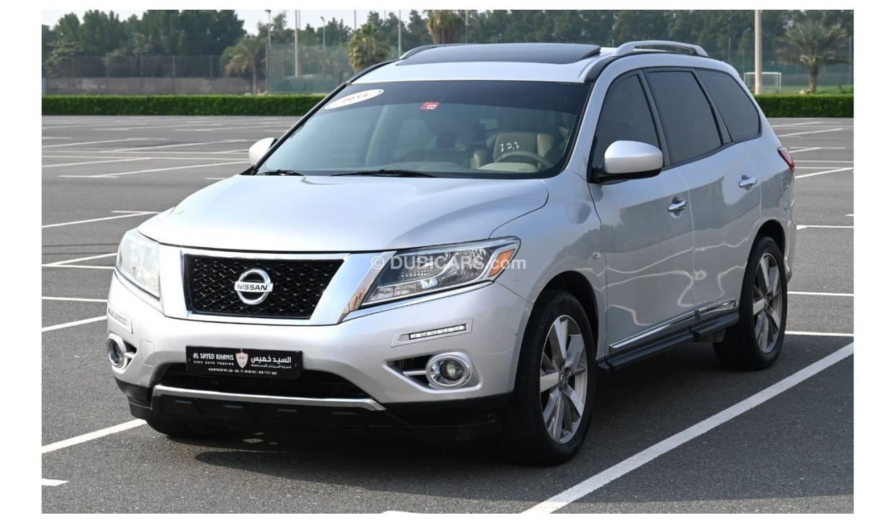 نيسان باثفايندر SV 2014 خليجي بحالة ممتازة بدون حوادث
