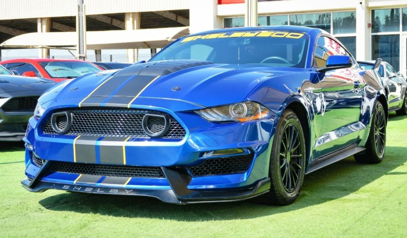 Ford Mustang EcoBoost EcoBoost Mustang Eco-Boost V4 2.3L Turbo 2018/Leather Interior/Original Airbags/Shelby Kit/