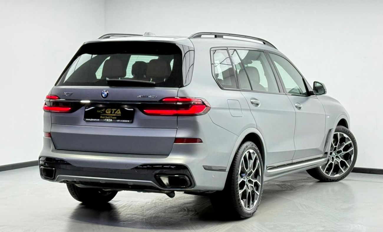 BMW X7 2025 BMW X7 xDrive40i M-Sport, 2030 BMW Warranty + Service Pack, Low Km, 7 Seater, Fully Loaded, GCC