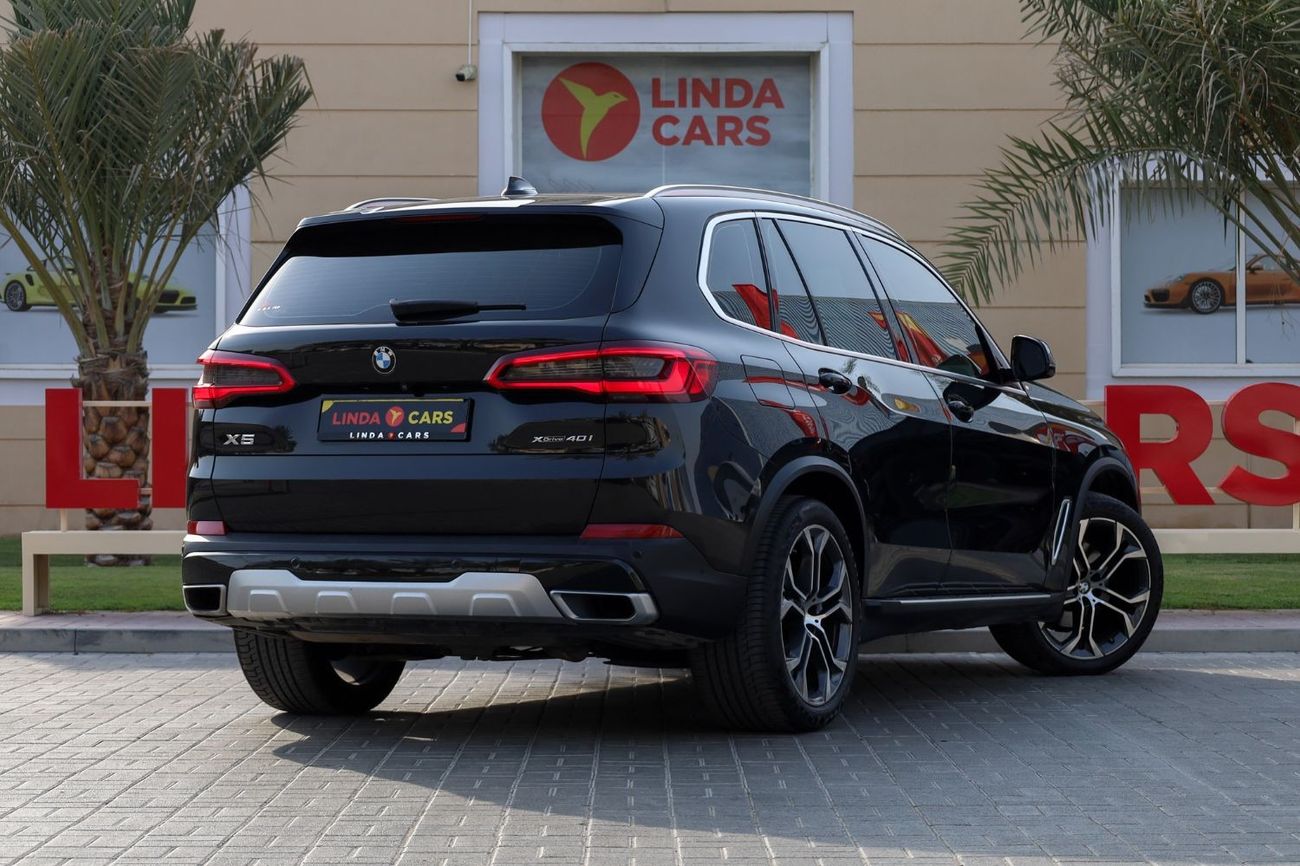 BMW X5 40i Exclusive BMW X5 xDrive40i 2019 GCC under Warranty with Flexible Down-Payment/ Flood Free.