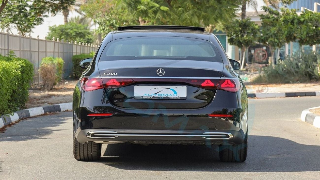 Mercedes Benz E200 (For Export , НА ЭКСПОРТ) Avantgarde EQ Boost 2.0L RWD GCC 2026 Без пробега