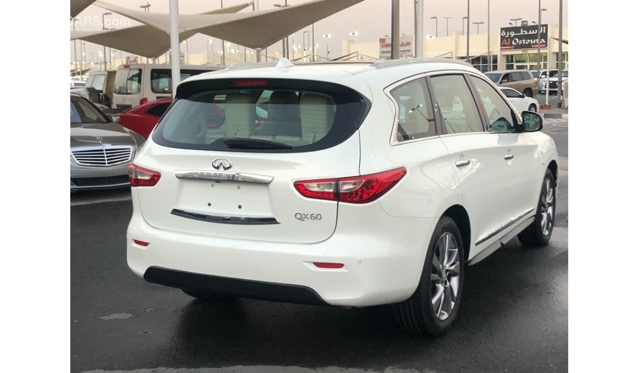 Infiniti QX60 Infinity Qx60 model 2014 GCC car prefect condition one owner low mileage sun roof leather seats bac