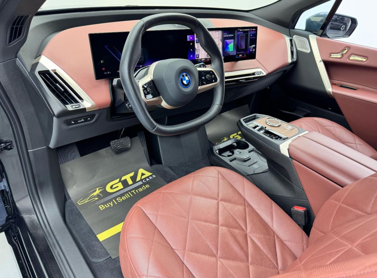 بي أم دبليو iX xDrive40 2023 BMW iX xDrive40, 2027 BMW Warranty, 2028 BMW Service Pack, Very Low Kms, GCC