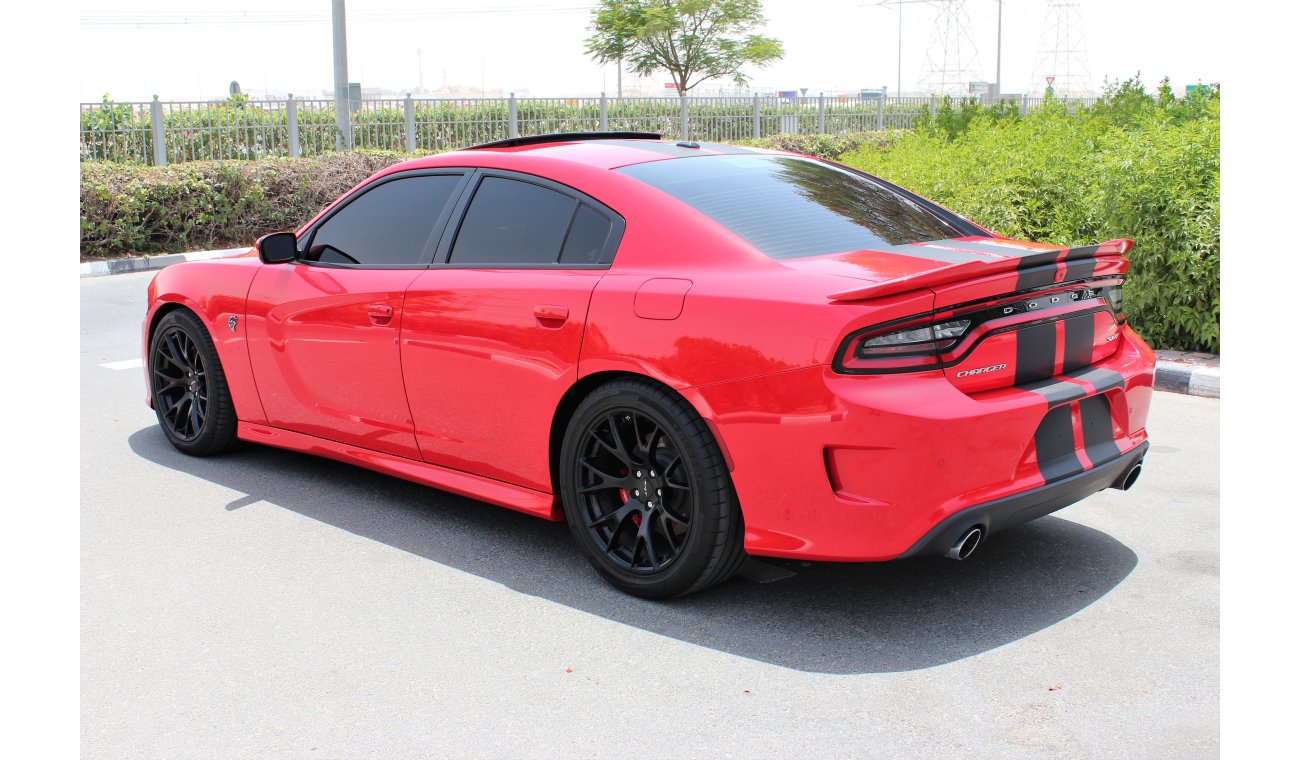 Dodge Charger Hellcat 2016, 707 HP, GCC, warranty and service from Alfuttaim Motors