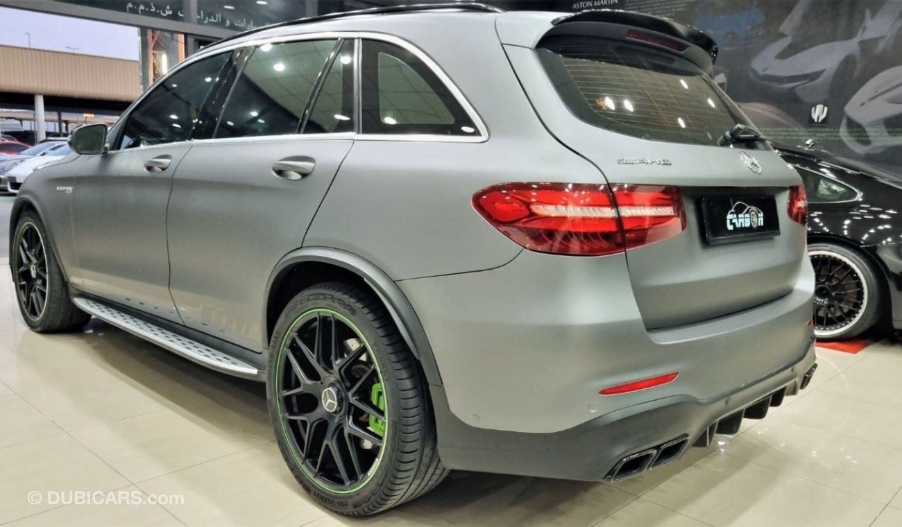 Mercedes-Benz GLC 63 AMG MERCEDES GLC 63S 2018 IN BEAUTIFUL CONDITION LOW MILEAGE ONLY 35K KM FOR 189K AED