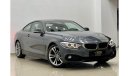 بي أم دبليو 420 2015 BMW 420i Sport-line, Full Service History, Warranty, GCC