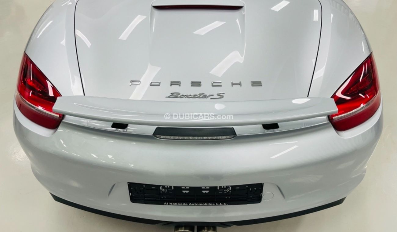 بورش بوكستر 718 Booster … S .. GCC .. FSH .. Perfect Condition ..