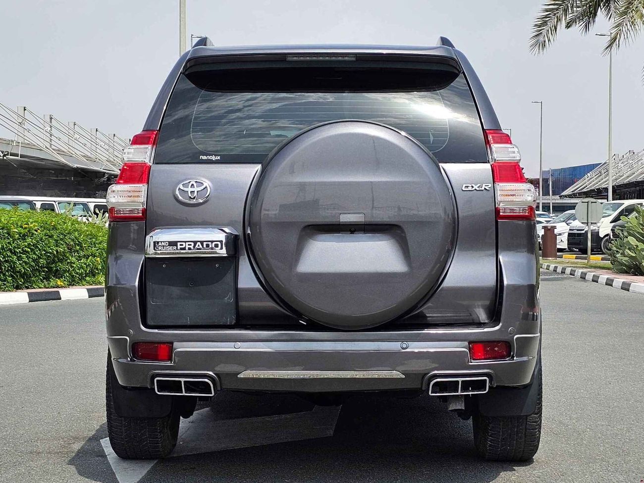 Toyota Prado GXR V6/ ORG SHAPE/ BODY KIT/ ELECTRIC-LEATHER SEATS/ DVD/ TYRE UP/1138 MONTHLY/LOT#52430