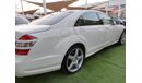 مرسيدس بنز S 350 كت AMG خليجى بانوراما - أبواب شفط -بصمة - رنجات - حساسات كاميرا شاشة بحالة ممتازة
