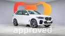 BMW X5 | AED 3945 PM | Warranty Dec-2025 | GCC