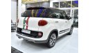Fiat 500L EXCELLENT DEAL for our FIAT 500 L ( 2015 Model ) in White Color GCC Specs
