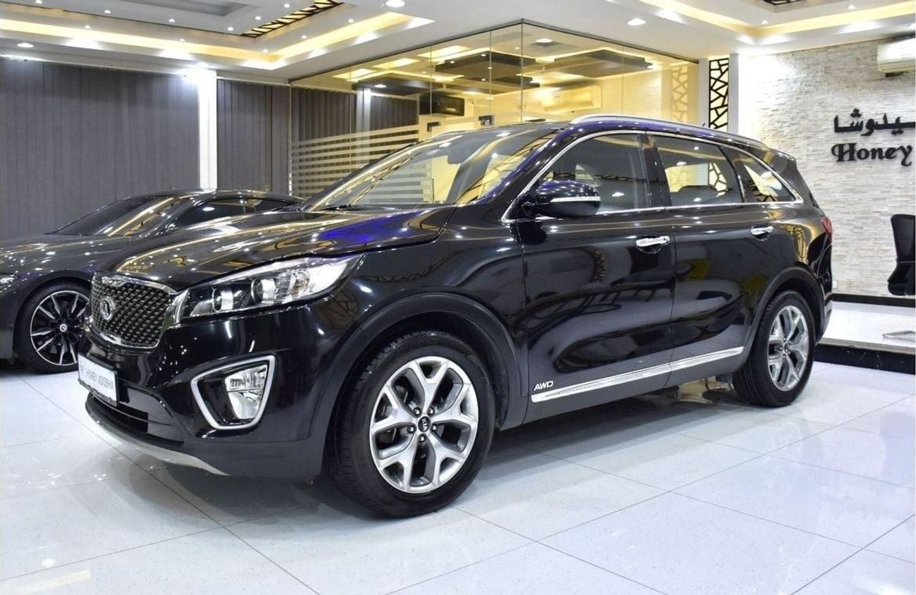 Kia Sorento EXCELLENT DEAL for our KIA Sorento AWD V6 ( 2016 Model ) in Black Color GCC Specs