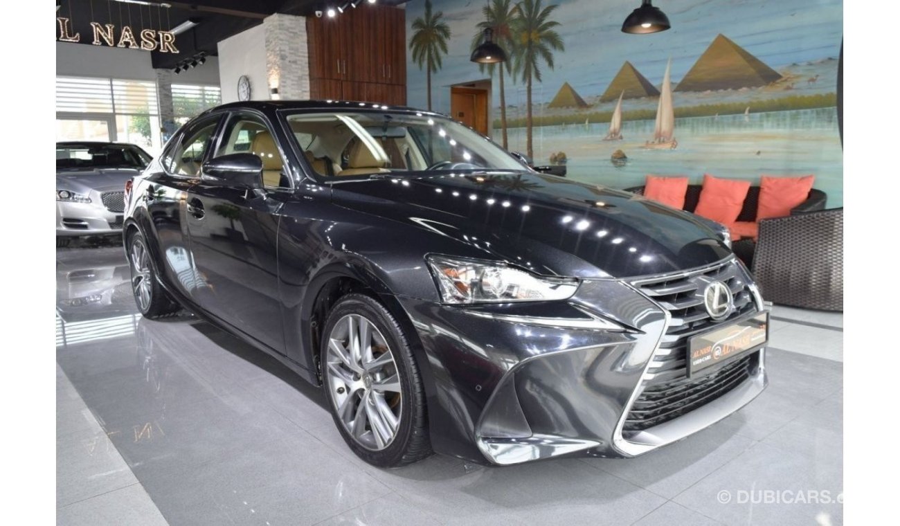 Lexus IS 200 FREE INSURANCE AND REGISTRATION! Premier IS-200 T | GCC Specs | Excellent Condition | Single Owner |