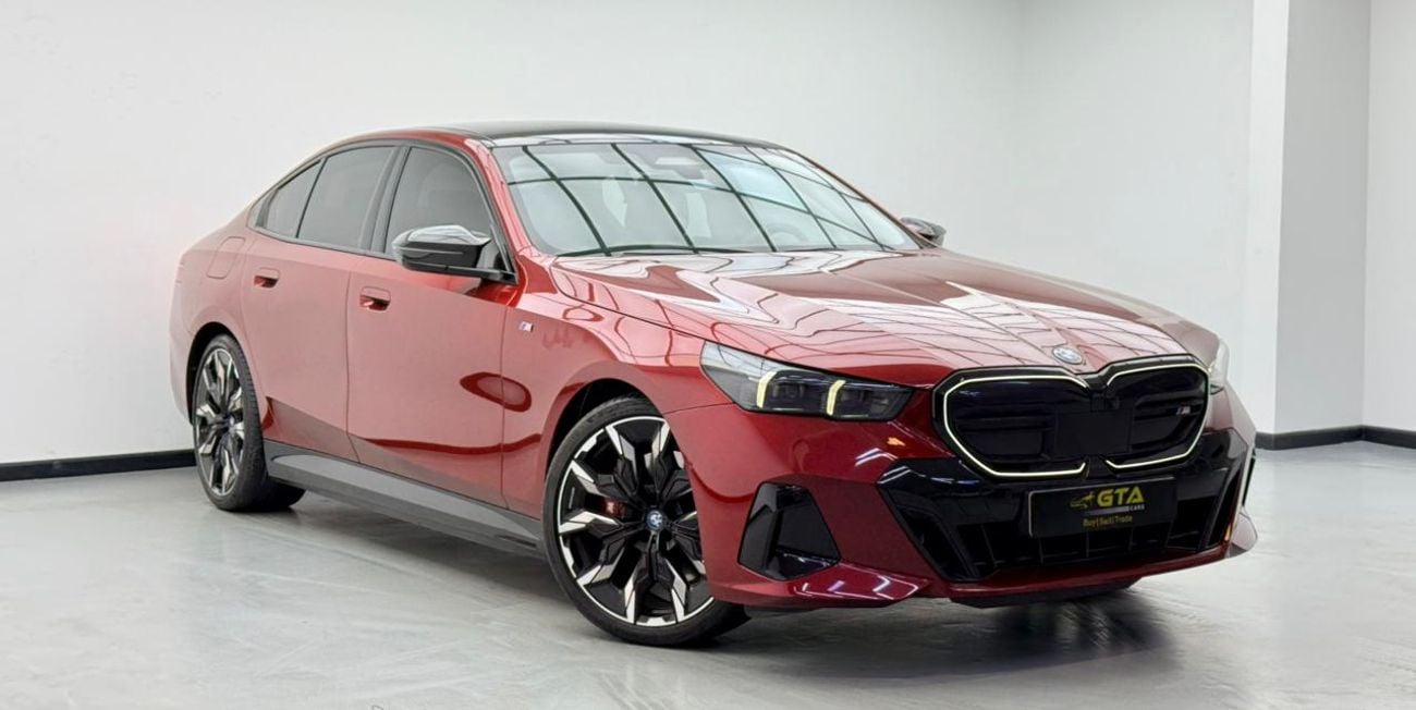 BMW i5 M60 XDRIVE 2024 BMW I5 M60 xDrive, 2029 BMW Warranty, 2030 BMW Service Pack, Very Low Km, GCC