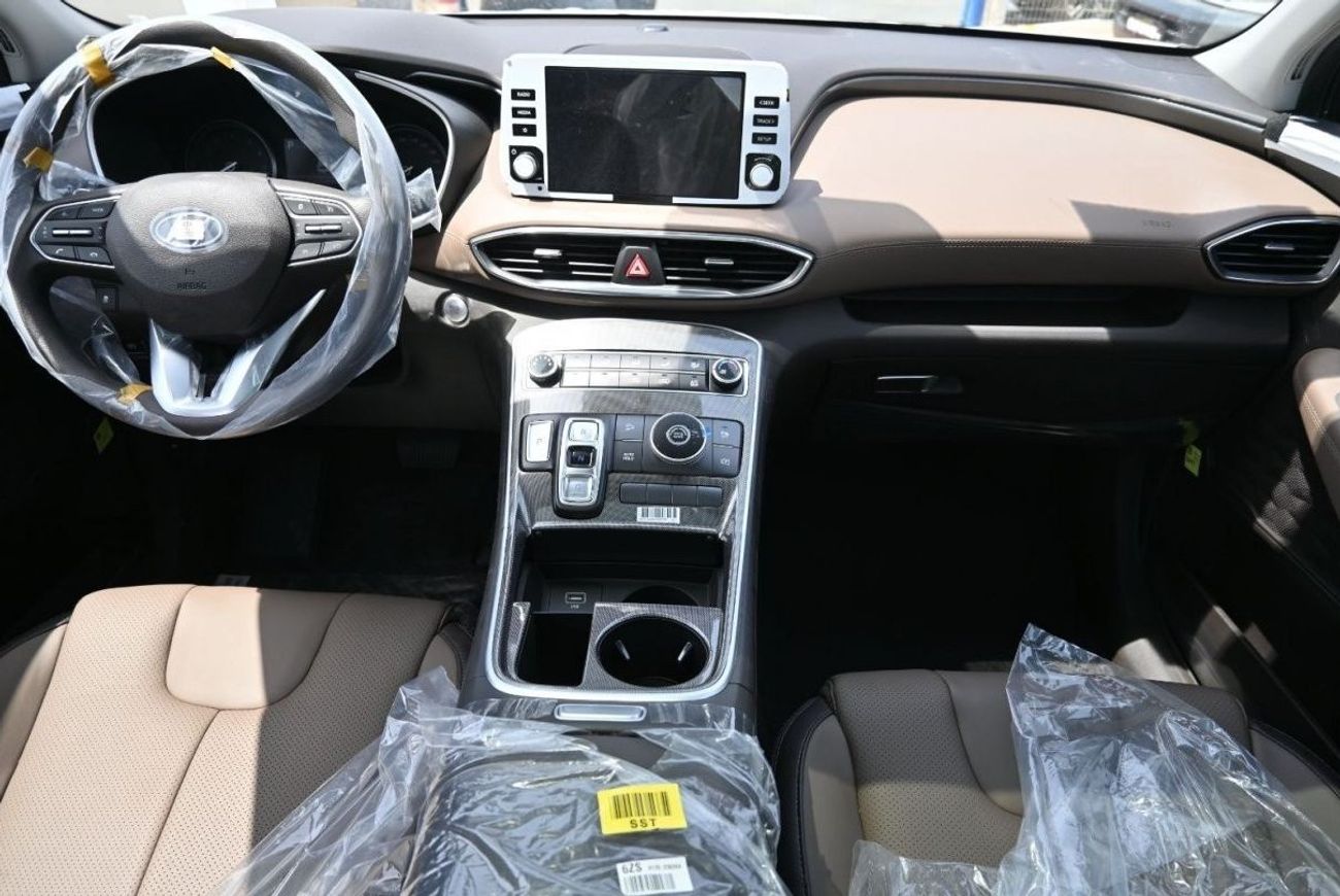 هيونداي سانتا في هيونداي سانتا في 2.5 لتر بنزين ، دفع رباعي ، دفع أمامي ، 5 أبواب ، مقاعد كهربائية أمامية ، سقف بانور