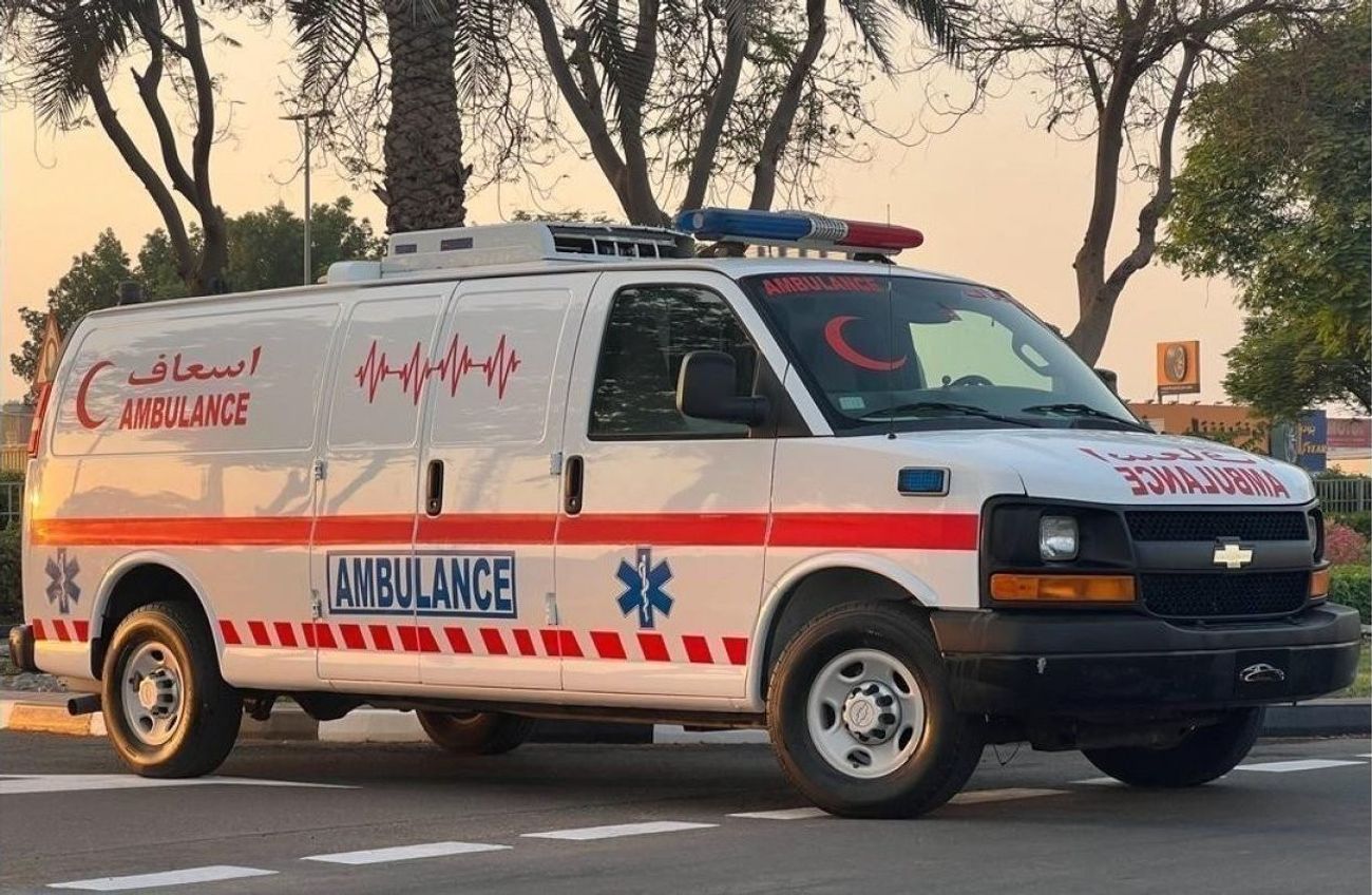 Chevrolet Express CHEVROLET EXPRESS 2016 GCC AMBULANCE FOR EXPORT