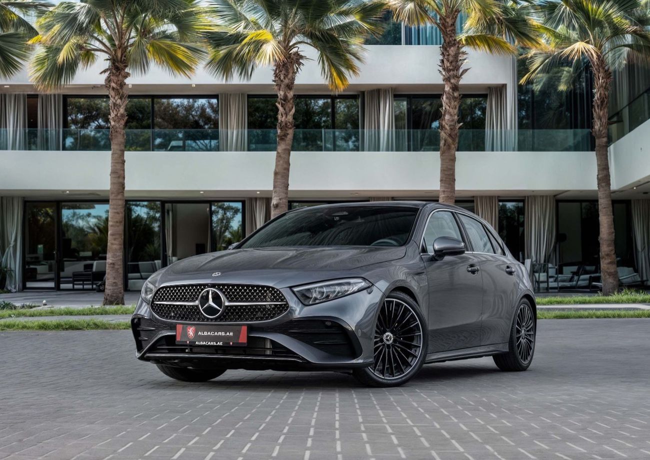 مرسيدس بنز A 200 AMG AMG Night Package | 3,329 P.M  | 0% Downpayment | Warranty!