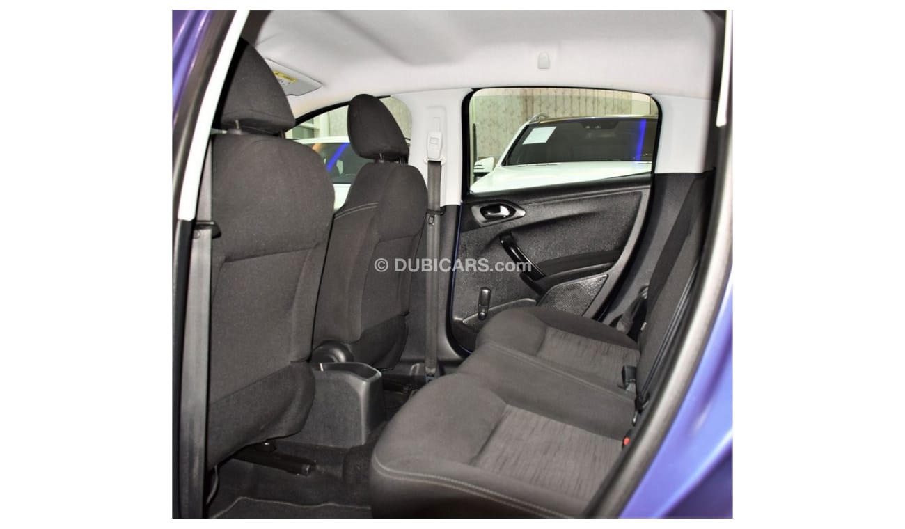 Peugeot 208 EXCELLENT DEAL for our Peugeot 208 ( 2016 Model ) in Blue Color GCC Specs
