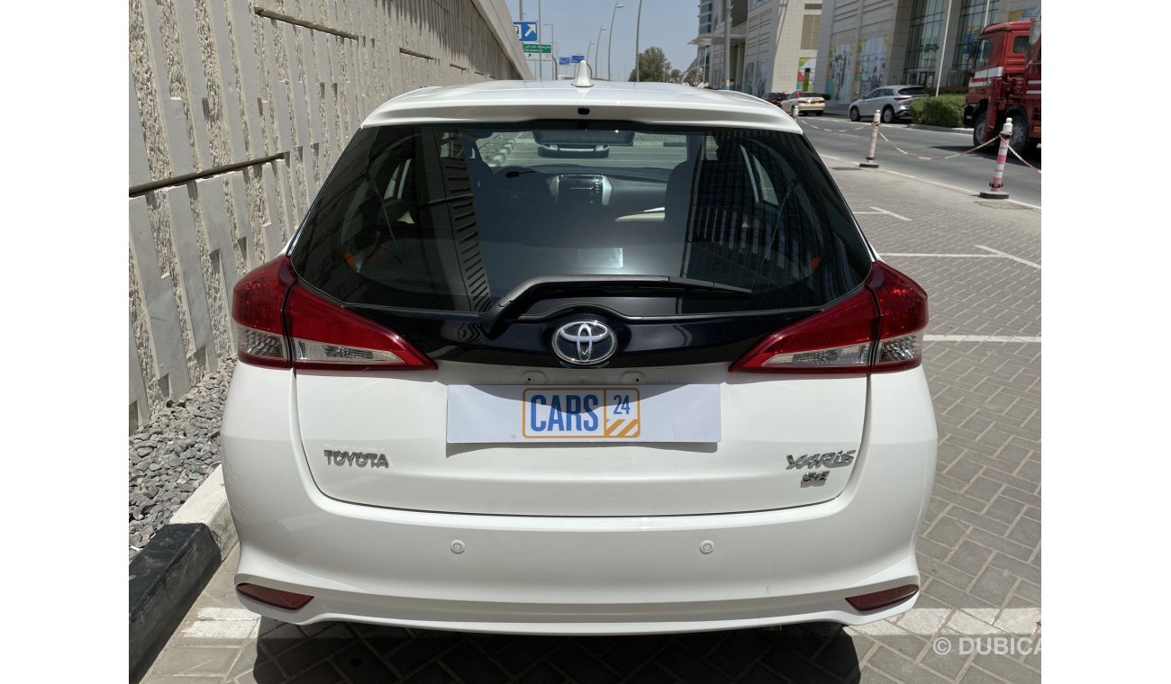 Toyota Yaris 1.3L | SE|  GCC | EXCELLENT CONDITION | FREE 2 YEAR WARRANTY | FREE REGISTRATION | 1 YEAR FREE INSUR