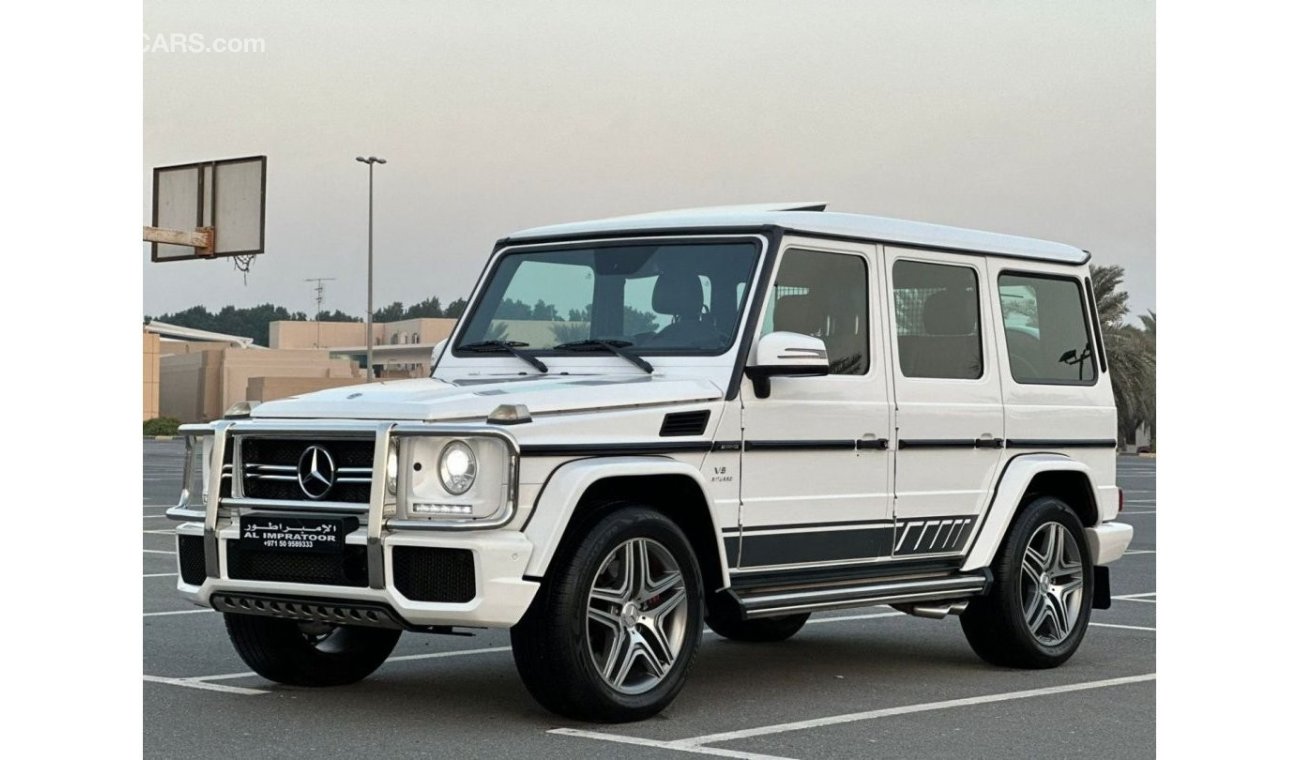 Mercedes-Benz G 63 AMG Mercedes Benz G63 GCC 2015 FREE ACCIDENT