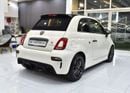 Abarth 595 EXCELLENT DEAL for our Abarth 595 Convertible Competizione ( 2022 Model ) in White Color GCC Specs