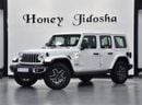 جيب رانجلر EXCELLENT DEAL for our Jeep Wrangler Unlimited SAHARA 2.0L ( 2024 Model ) in White Color GCC Specs