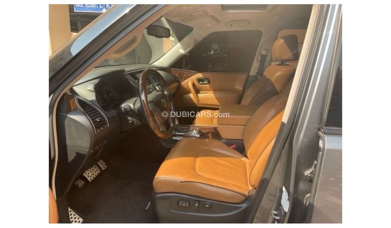 Nissan Patrol LE Platinum NISSAN PATROL PLATINUM LE 400HP 2015 GCC PLATINUM SINGLE OWNER IN MINT CONDITION