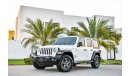 Jeep Wrangler Trail Rated 2018 - Fully Loaded - AED 2,330 PM! - 0% DP