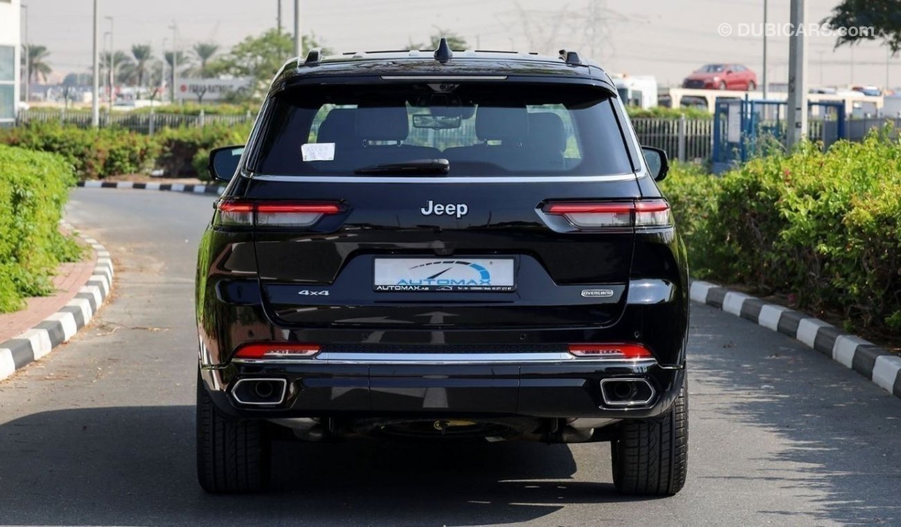 Jeep Grand Cherokee L Overland Luxury 3.6L , Night Vision , 2023 GCC , 0Km , With 3 Yrs or 60K Km WNTY @Official Dealer