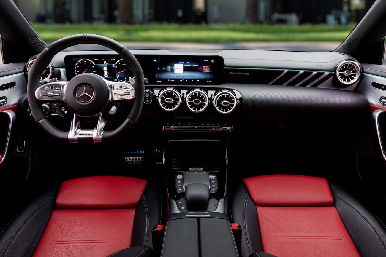 مرسيدس بنز CLA 35 AMG Benz CLA 35 AMG | 3,134 P.M | 0% Downpayment | Mercedes-Benz CLA 35 AMG | Immaculate! | Ramadan Offe