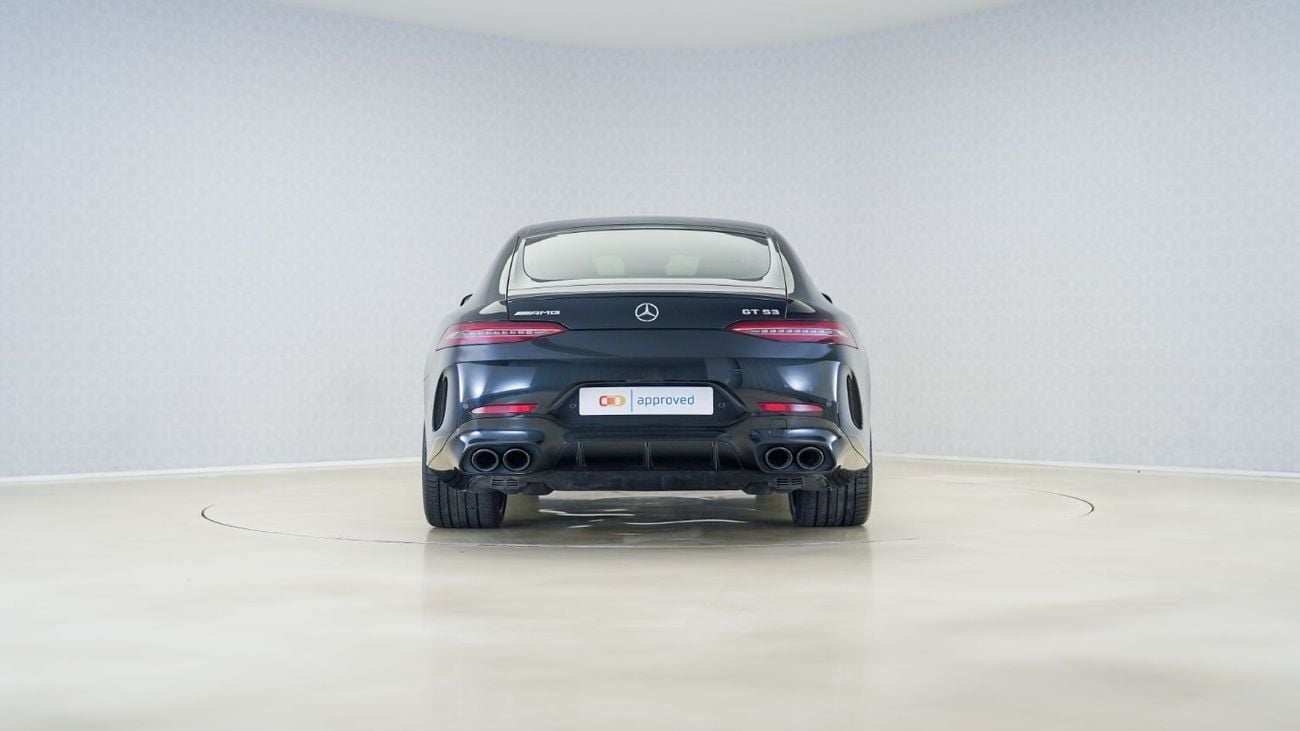 Mercedes-Benz AMG GT 53 AMG GT53 4Matic+ (290) | AED 5,500 PM | Up to 3 Years Warranty Unlimited |