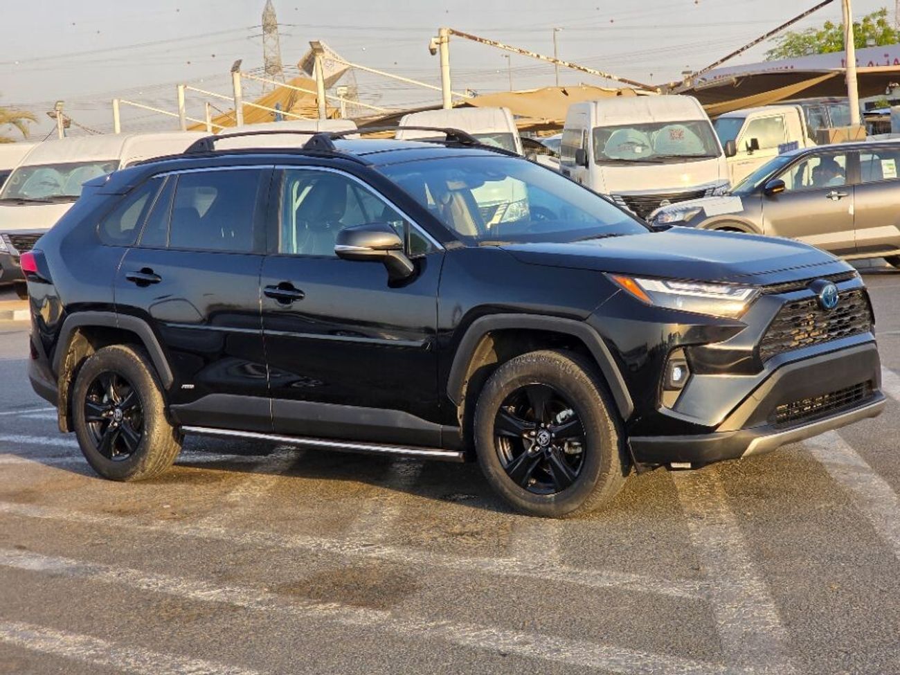 Toyota RAV4 2022 Model Hybrid engine full option sunroof and trunk automatic
