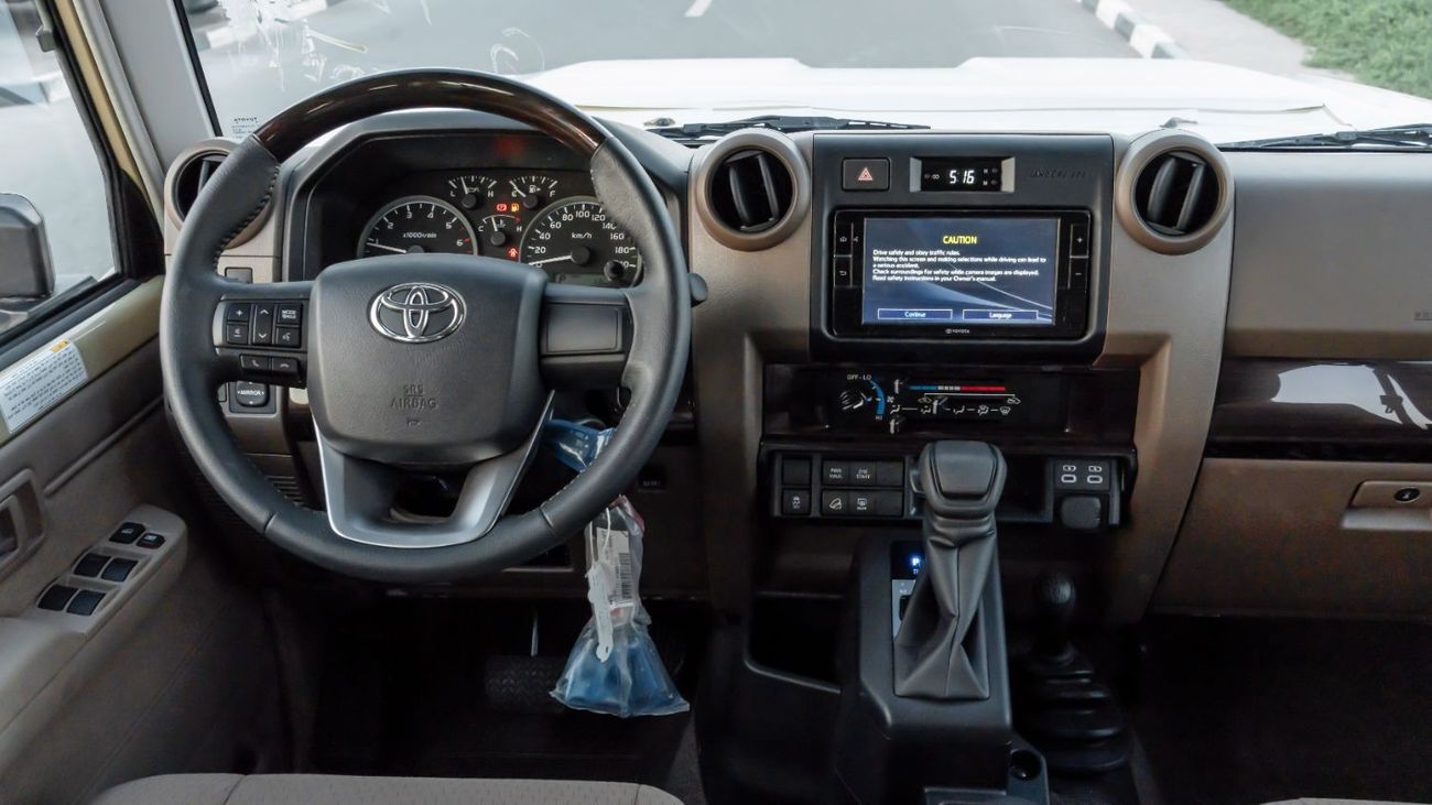 Toyota Land Cruiser 70 Toyota Land Cruiser LC76 4.0L AT Petrol (Beige-Brown) Basic