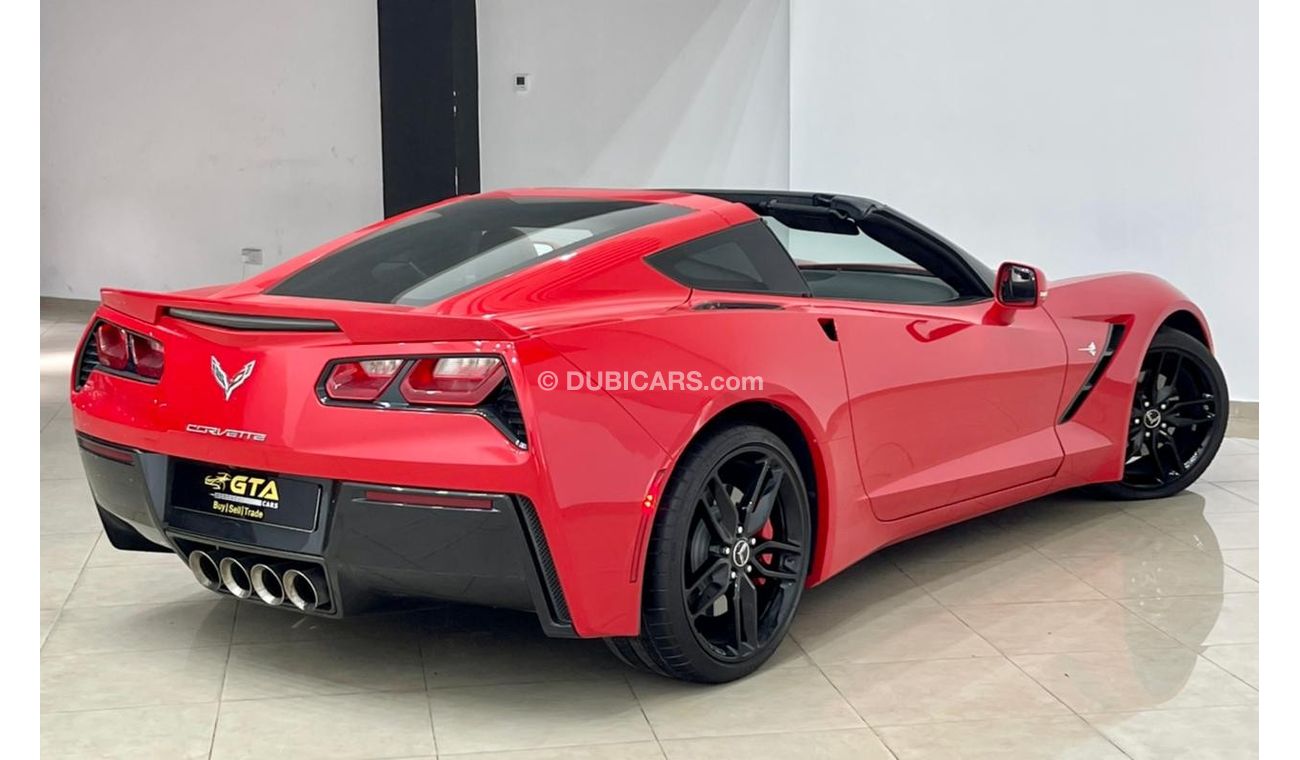 Chevrolet Corvette 2015 Chevrolet Corvette Stingray Z51 3LT, Full Service History, Warranty, GCC
