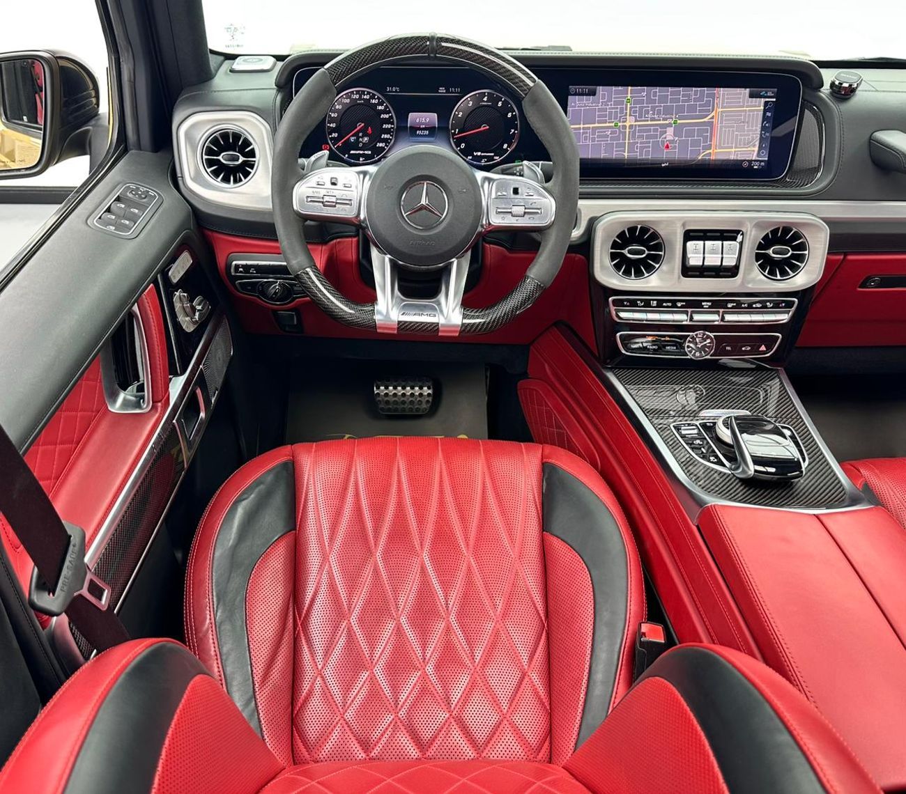 مرسيدس بنز G 63 AMG 2019 Mercedes Benz G63 AMG, One Year Unlimited KM Warranty, Full Service History, GCC