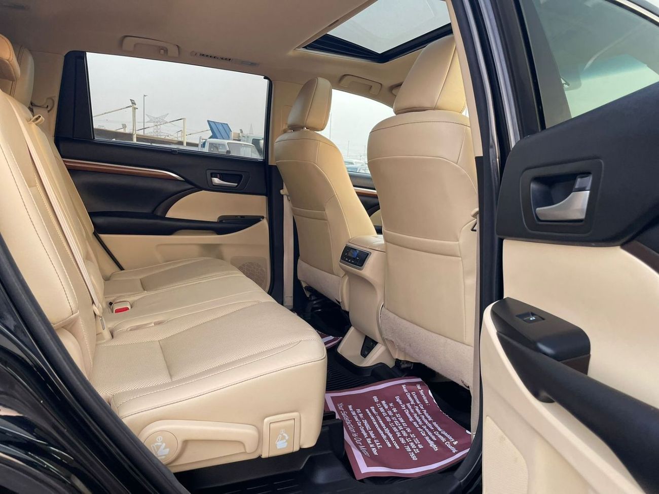 تويوتا هايلاندر 2017 Toyota Highlander Limited Edition Full Option 3.5L V6 - Full 8 Seater With Auto Truck and Radar