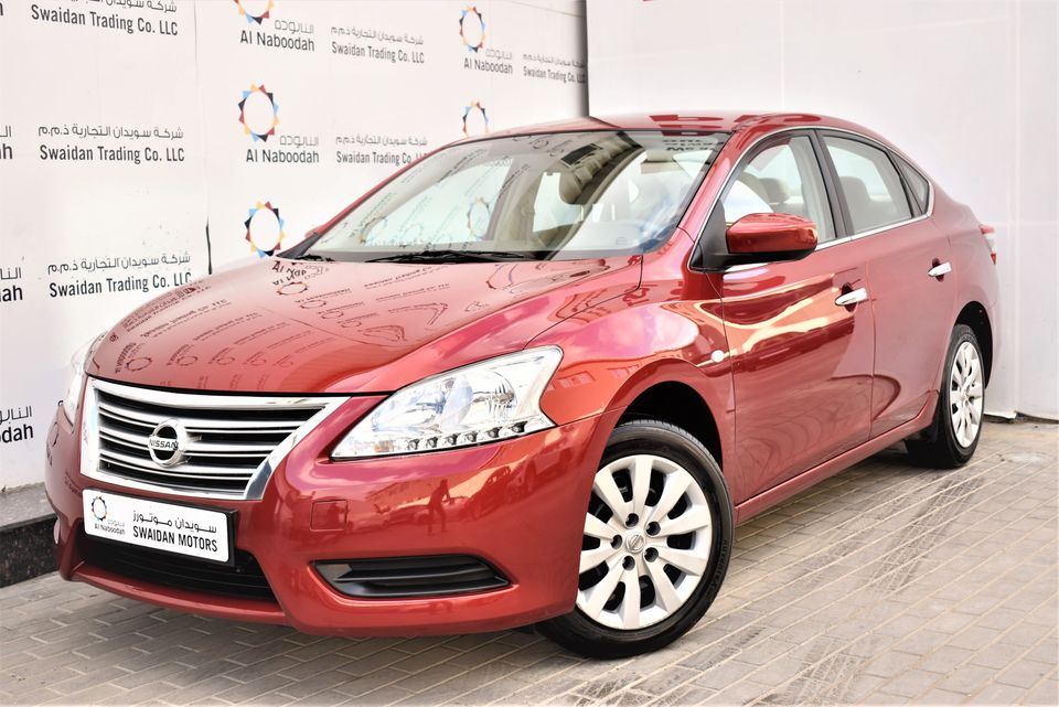 Used Nissan Sentra AED 860 PM | 1.6L S GCC DEALER WARRANTY 2019 for ...