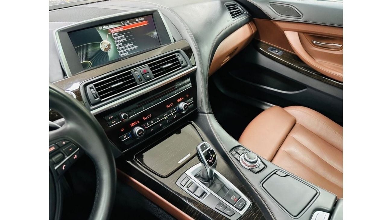 BMW 640i M Sport GCC .. FSH .. Perfect Condition .. V6 .. M kit .