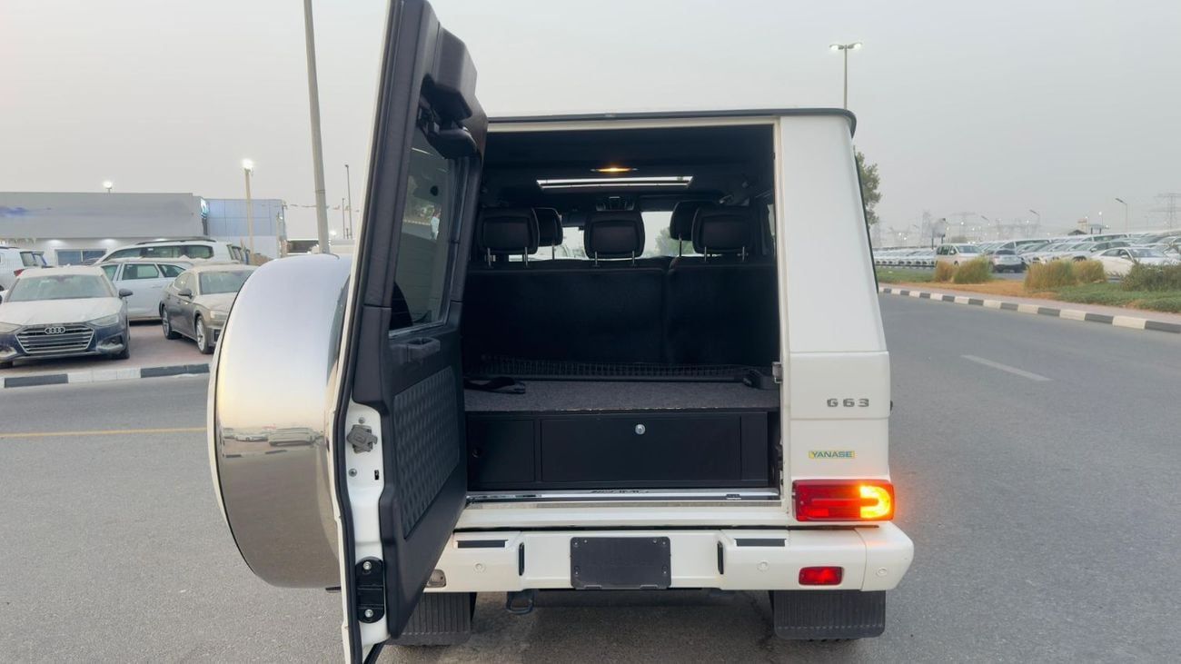 Mercedes-Benz G 63 AMG 2017 LUXURY G-WAGON | (V8 BITURBO POWER | RHD | SUNROOF + CARGO DRAWER | WHITE EDITION