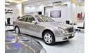 Mercedes-Benz E 280 EXCELLENT DEAL for our Mercedes Benz E280 ( 2006 Model ) in Silver Color GCC Specs