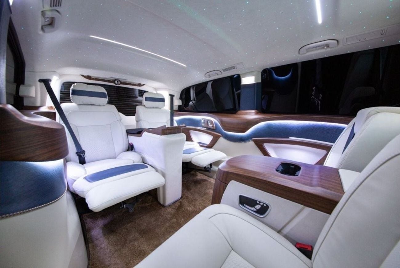 Mercedes Benz V300 AVANTGARDE ERTEX LUXURY CAR DESIGN CO. BLUE PRADA SAILOR EDITION