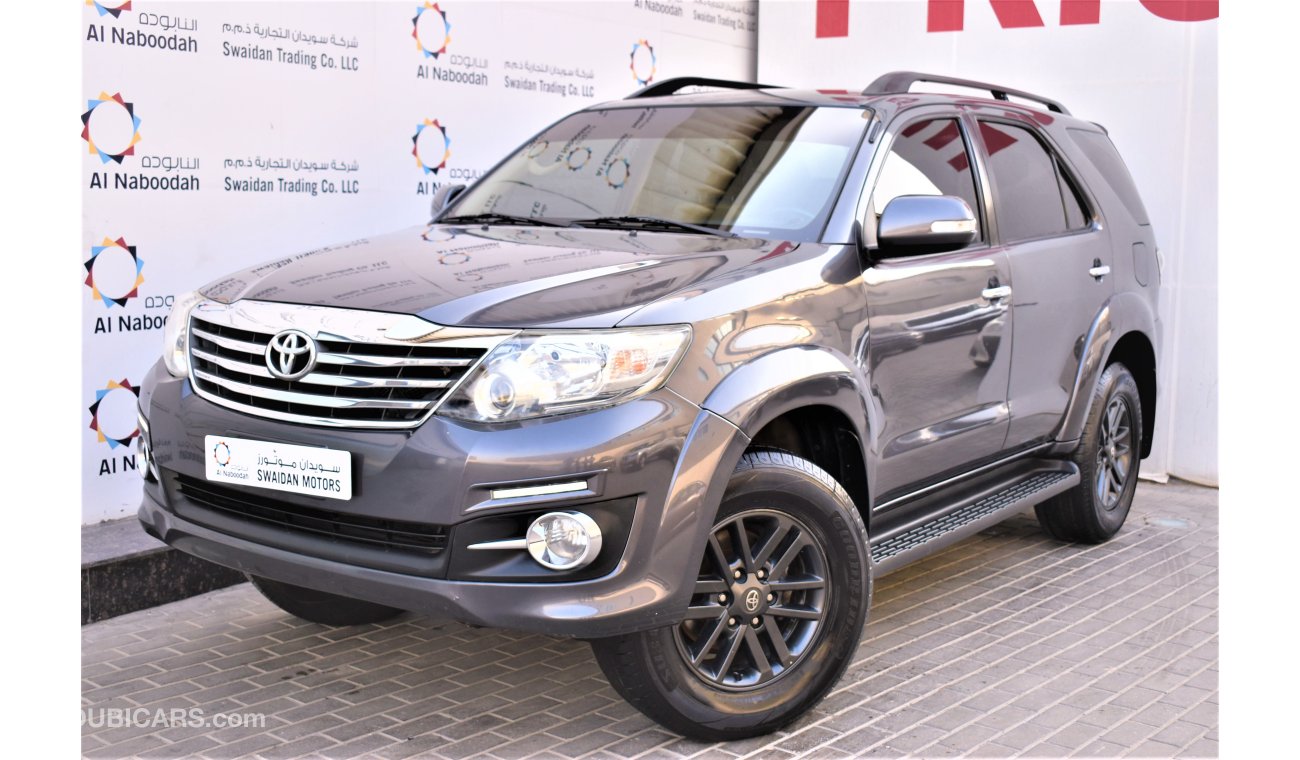 Toyota Fortuner AED 1370 PM | 4.0L 4WD V6 GCC WARRANTY