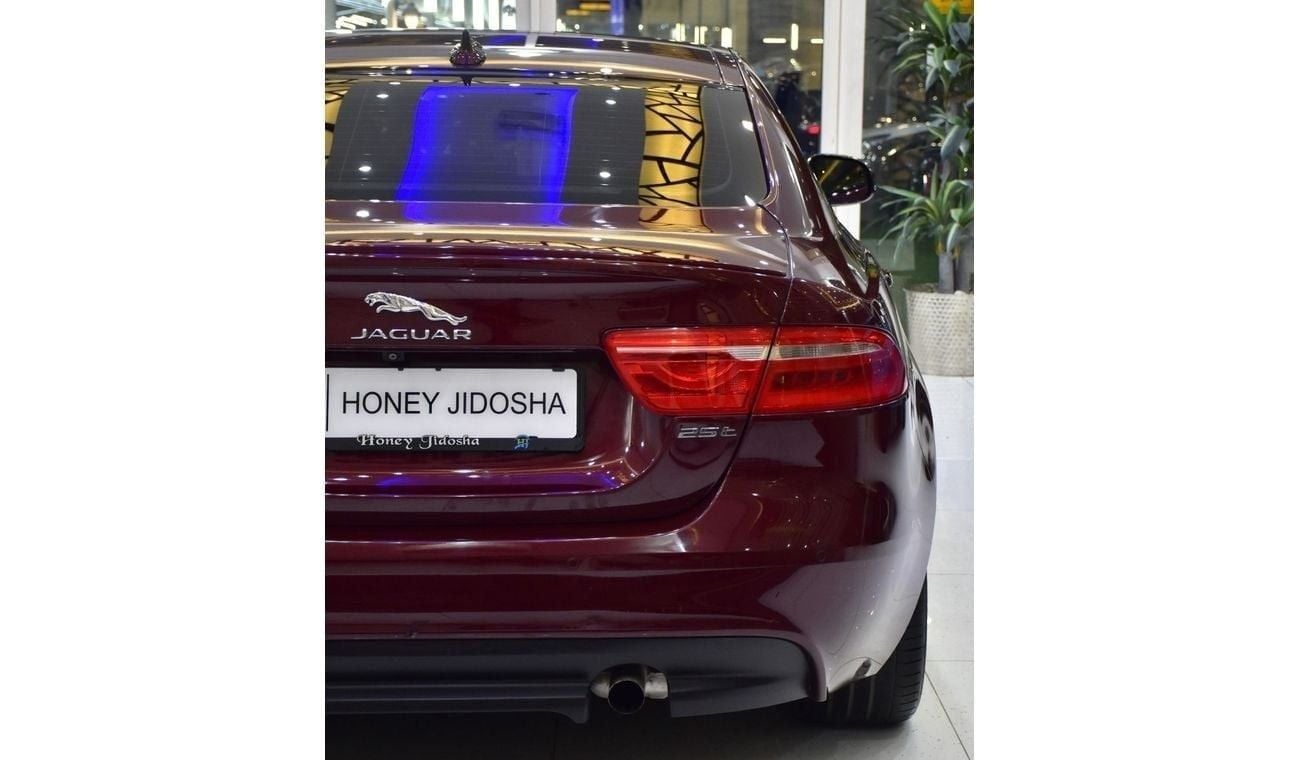 جاكوار XE EXCELLENT DEAL for our Jaguar XE R-Sport ( 2016 Model ) in Burgundy Color GCC Specs