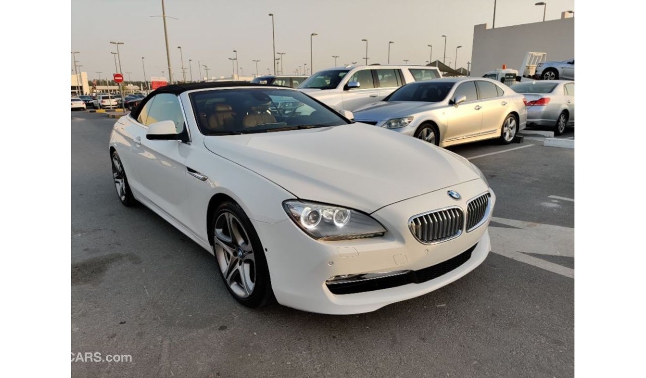 BMW 630i 2012  convertible full options American specs Clean title