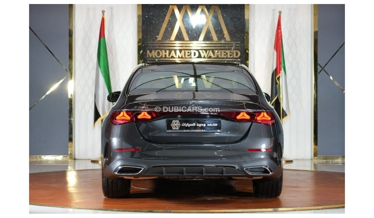 Mercedes-Benz E300 Mercedes-Benz E 300 | 2024 GCC 0km | Agency Warranty | AMG Package