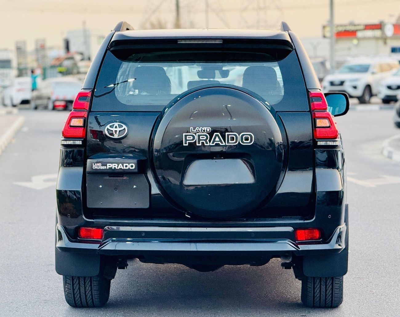 Toyota Prado Toyota Prado 2022 black 7 seaters 4x4 RHD diesel engine 2.8L full option